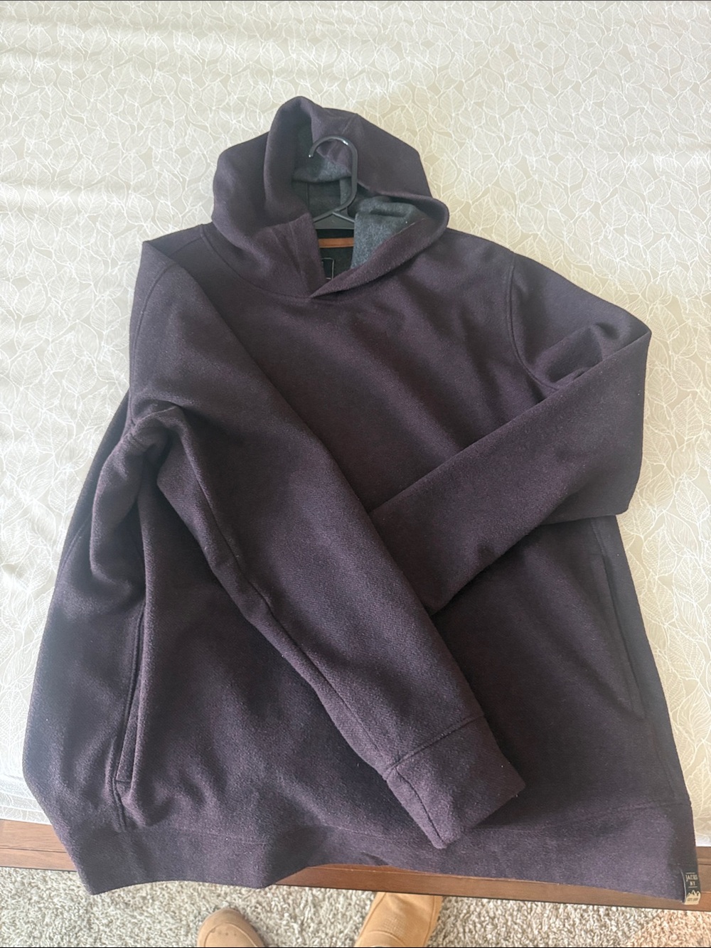 Men's Jachs Plum Hoodie Sweater